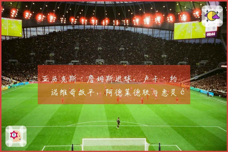 亚历克斯·詹姆斯进球，卢卡·约万诺维奇扳平，阿德莱德联与惠灵顿凤凰战成平局