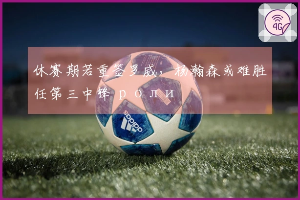 休赛期若重签罗威，杨瀚森或难胜任第三中锋 роли